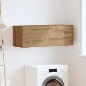 Mueble de pared Roble artisan 100 x 36.5 x 35 cm en Taquillas y armarios de almacenamiento | Comprar online en Foro24