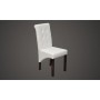 Sillas de comedor 4 unidades cuero sintético blanco de vidaXL, Sillas de comedor - Ref: Foro24-160315, Precio: 326,02 €, Desc...