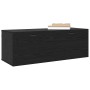 Mueble de pared Roble negro 100 x 36.5 x 35 cm