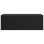Mueble de pared Roble negro 100 x 36.5 x 35 cm
