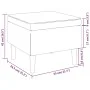 Hocker mit Holzbeinen, gepolstert mit dunkelgrauem Stoff von vidaXL, Klapphocker und Stühle - Ref: Foro24-329447, Preis: 77,1...