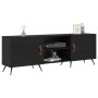 Gabinete de TV Roble negro 150 x 30 x 50 cm