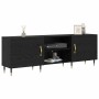 Gabinete de TV Roble negro 150 x 30 x 50 cm