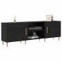 Gabinete de TV Roble negro 150 x 30 x 50 cm