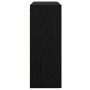 Armario de pared Roble negro 69.5 x 34 x 90 cm