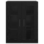 Armario de pared Roble negro 69.5 x 34 x 90 cm