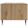 Mesa de Café Roble artisan 60 x 50 x 40 cm Madera contrachapada