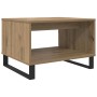 Mesa de Café Roble artisan 60 x 50 x 40 cm Madera contrachapada