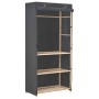 Grauer 3-stöckiger Kleiderschrank aus Stoff, 79 x 40 x 170 cm von vidaXL, Kleiderschränke - Ref: Foro24-248187, Preis: 95,58 ...