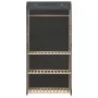 Grauer 3-stöckiger Kleiderschrank aus Stoff, 79 x 40 x 170 cm von vidaXL, Kleiderschränke - Ref: Foro24-248187, Preis: 100,09...