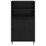 Alacena Negro 60 x 36 x 110 cm Madera contrachapada