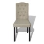 Esszimmerstühle 4 Einheiten Kamelstoff von vidaXL, Essstühle - Ref: Foro24-240558, Preis: 259,91 €, Rabatt: %