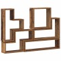 Cubo de Pared Madera vieja 96 x 12 x 64 cm Madera contrachapada