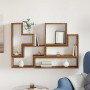 Cubo de Pared Madera vieja 96 x 12 x 64 cm Madera contrachapada