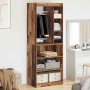 Armario Madera vieja 77 x 48 x 102 cm Madera contrachapada en Organizadores de vestidores y perchas de barra | Comprar online en