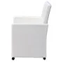 Esszimmerstühle 2 Einheiten aus weißem Kunstleder von vidaXL, Essstühle - Ref: Foro24-60347, Preis: 270,24 €, Rabatt: %