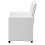 Esszimmerstühle 2 Einheiten aus weißem Kunstleder von vidaXL, Essstühle - Ref: Foro24-60347, Preis: 274,15 €, Rabatt: %