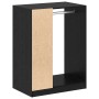 Armario Roble negro 77 x 48 x 102 cm Madera contrachapada