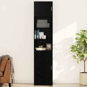 Mueble de pared Roble negro 50 x 42.5 x 40 cm en Aparadores | Comprar online en Foro24