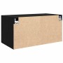 Mueble de pared Roble negro 80 x 42.5 x 40 cm