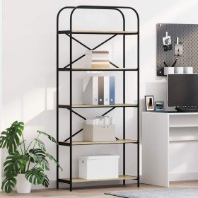 Estante de libros Roble Sonoma 80 x 30 x 183 cm en Librerías y estanterías | Comprar online en Foro24