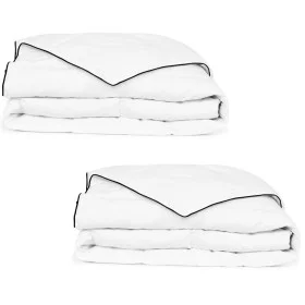 Winter down comforter 2 units 135x200 cm by vidaXL, Bedspreads and duvets - Ref: Foro24-132886, Price: 62,29 €, Discount: %