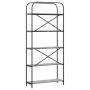 Estante de libros Gris sonoma 80 x 30 x 183 cm