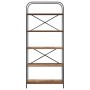 Estante de libros Madera vieja 80 x 30 x 183 cm