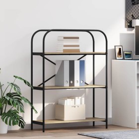 Estante de libros Roble Sonoma 80 x 30 x 109 cm