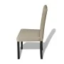 Dining chairs 2 units of camel fabric by vidaXL, dining chairs - Ref: Foro24-240557, Price: 145,25 €, Discount: %