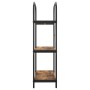 Estante de libros Roble ahumado 80 x 30 x 109 cm