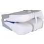 Bootssitz Klapplehne blau-weißes Kissen 41x36x48cm von vidaXL, Teile für Segelboote - Ref: Foro24-90419, Preis: 61,71 €, Raba...