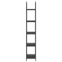Estante de libros Roble negro 60 x 30 x 183 cm