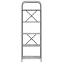 Estante de libros Gris sonoma 60 x 30 x 183 cm