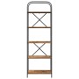 Estante de libros Madera vieja 60 x 30 x 183 cm