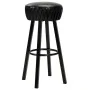 Kitchen stools 2 units black synthetic leather by vidaXL, Kitchen stools - Ref: Foro24-246730, Price: 128,19 €, Discount: %