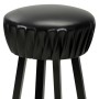 Küchenhocker 2 Einheiten aus schwarzem Kunstleder von vidaXL, Küchenhocker - Ref: Foro24-246730, Preis: 130,51 €, Rabatt: %