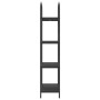 Estante de libros Roble negro 60 x 30 x 146 cm