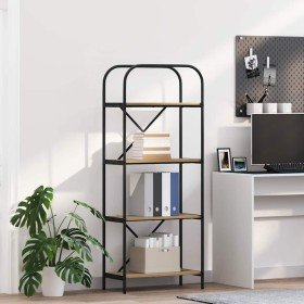 Estante de libros Roble artisan 60 x 30 x 146 cm en Librerías y estanterías | Comprar online en Foro24