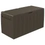 Caja de cojines marrón 270 L 117x45,5x57,5 cm de vidaXL, Cestas para almacenaje - Ref: Foro24-337905, Precio: 76,17 €, Descue...