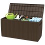 Braune Kissenbox 270 L 117x45,5x57,5 cm von vidaXL, Aufbewahrungskörbe - Ref: Foro24-337905, Preis: 80,33 €, Rabatt: %