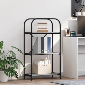 Estante de libros Gris sonoma 60 x 30 x 109 cm en Librerías y estanterías | Comprar online en Foro24