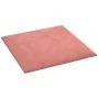 Wandpaneele 12 Stück rosa Samt 30x30 cm 1,08 m² von vidaXL, Wandverkleidung - Ref: Foro24-343810, Preis: 38,57 €, Rabatt: %