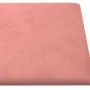 Wandpaneele 12 Stück rosa Samt 30x30 cm 1,08 m² von vidaXL, Wandverkleidung - Ref: Foro24-343810, Preis: 38,57 €, Rabatt: %