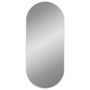 Espejo de pared ovalado plateado 100x45 cm de vidaXL, Espejos - Ref: Foro24-348194, Precio: 68,74 €, Descuento: %