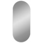 Espejo de pared ovalado plateado 100x45 cm de vidaXL, Espejos - Ref: Foro24-348194, Precio: 68,74 €, Descuento: %