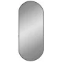 Black oval wall mirror 70x30 cm by vidaXL, Mirrors - Ref: Foro24-348205, Price: 36,92 €, Discount: %