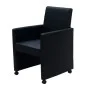 Dining chairs 2 units black synthetic leather by vidaXL, dining chairs - Ref: Foro24-60346, Price: 298,19 €, Discount: %