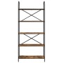 Estante de libros Roble ahumado 80 x 30 x 183 cm
