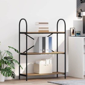 Estante de libros Roble artisan 80 x 30 x 109 cm en Librerías y estanterías | Comprar online en Foro24